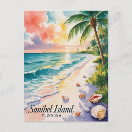 Sanibel Island Florida ポストカード (正面)