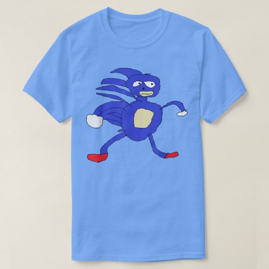 Sanic Hegehog   Gotta Go Fast Sanik Paint Meme  Tシャツ (デザイン正面)