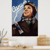 Sanit Tooth Paste Russia Vintage Poster 1938 ポスター (キッチン)
