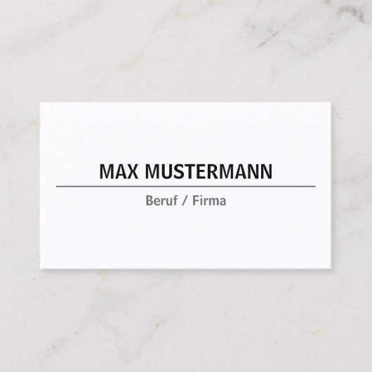 Sanitär Heizung Klimatechnik Visitenkarten 名刺 (正面)