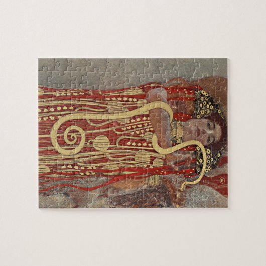 Saniteia by Gustavクリムトヴィンテージアールヌーボー ジグソーパズル (横)