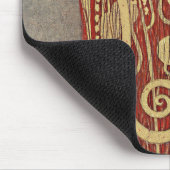 Saniteia by Gustavクリムトヴィンテージアールヌーボー マウスパッド (コーナー)