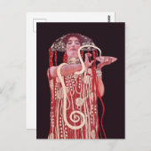 Saniteia by Gustavクリムト ポストカード (正面/裏面)