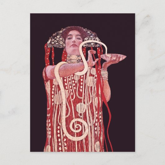 Saniteia by Gustavクリムト ポストカード (正面)