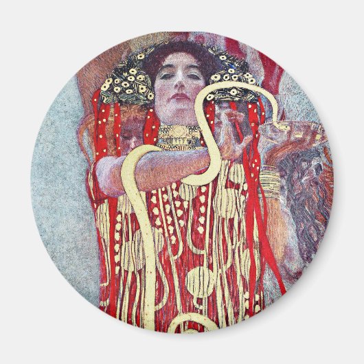 Saniteia by Gustavクリムト マグネット (正面)