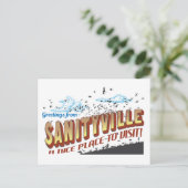 Sanityvilleさんからの挨拶 – A Nice Place to Visit ポストカード (スタンド正面)