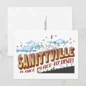 Sanityvilleさんからの挨拶 – A Nice Place to Visit ポストカード (正面/裏面)
