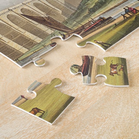 Sankeyの谷を渡る陸橋は、「李からの4つをめっきします ジグソーパズル (側面)