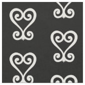 Sankofa |のリターンはそれに- Adinkraの記号を得、 ファブリック (クローズアップ)