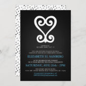 Sankofa |は歴史のイベント|のパーティーから学びます 招待状 (正面/裏面)