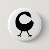 SANKOFA 缶バッジ (正面)