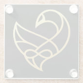 Sankofa Ascension Sankofa Bird Coasters ガラスコースター (裏面)