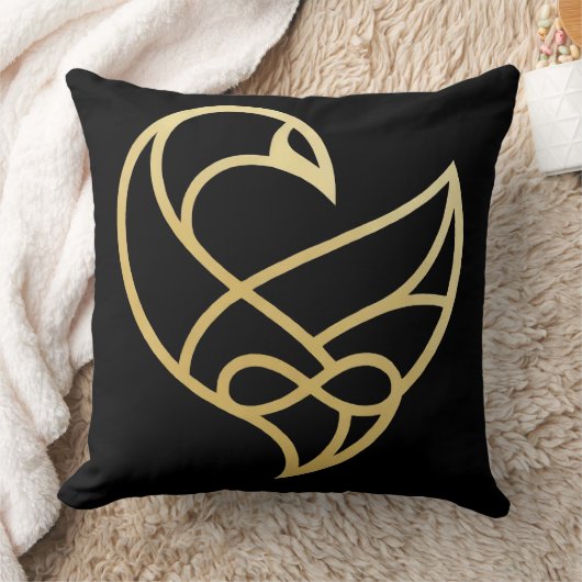Sankofa Ascension Sankofa Bird Throw Pillow クッション (ブランケット)