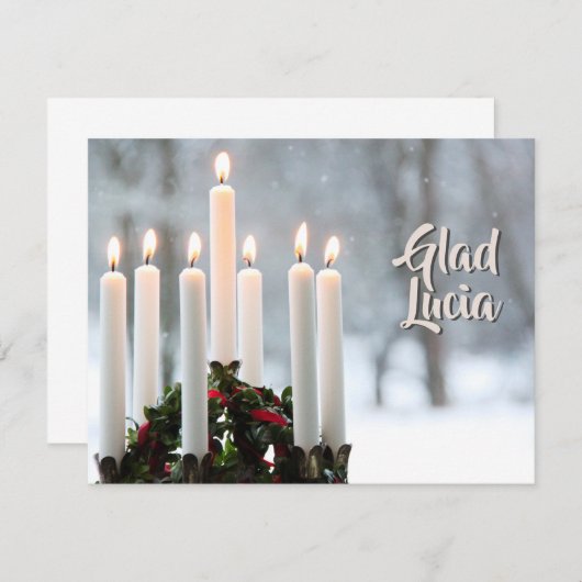 Sankt Lucia | Luciafest (正面/裏面)