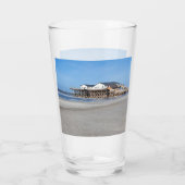 Sankt Peter Ording House on stilts photo with文字 タンブラーグラス (裏面)