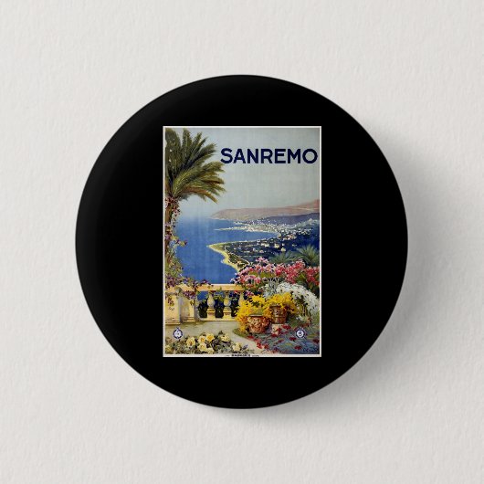 Sanremo 缶バッジ (正面)