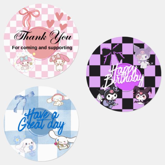Sanrio characters stickers  ラベル (グループ)