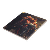 Sans Merci [Frank Dicksee] Laの美女の貴婦人 タイル (側面)