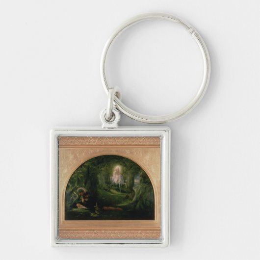 Sans Merci Laの美女の貴婦人 キーホルダー (正面)