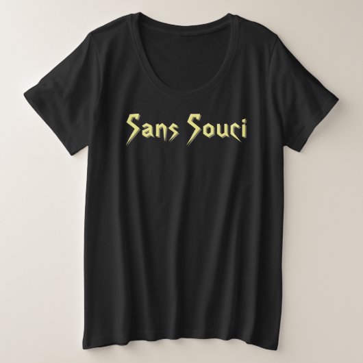 Sans Souci Tシャツ (デザイン正面)