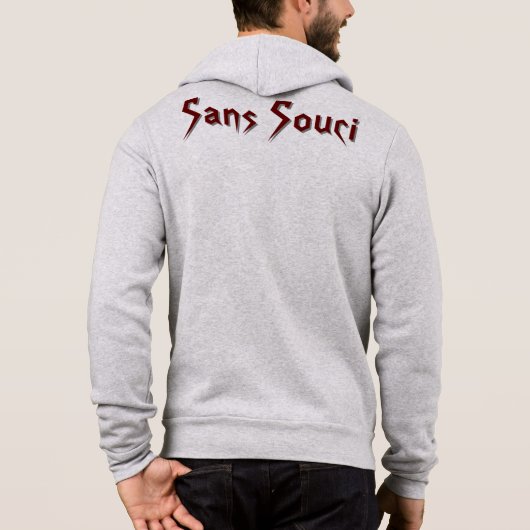 Sans Souci Tシャツ (裏面)