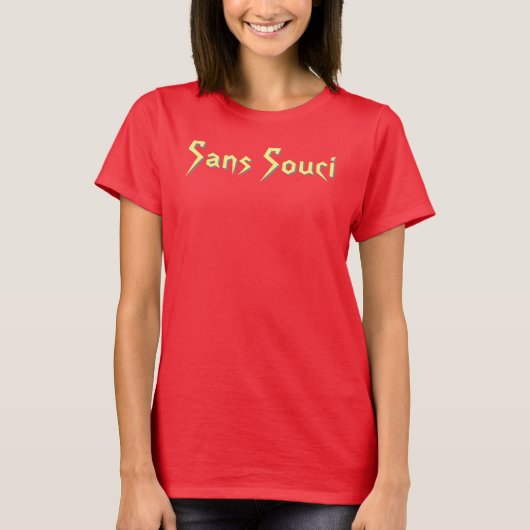 Sans Souci Tシャツ (正面)