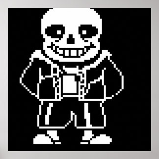 Sans Undertale ポスター