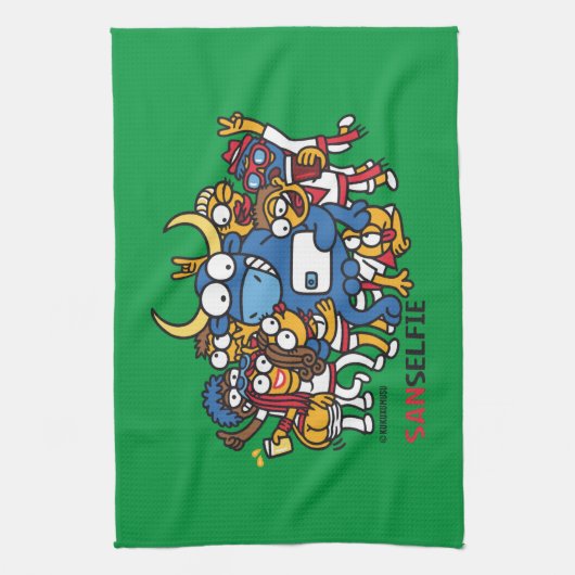 Sanselfie キッチンタオル (縦)