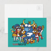 Sanselfie ポストカード (正面/裏面)