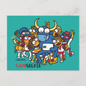 Sanselfie ポストカード (正面)