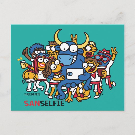 Sanselfie ポストカード (正面)
