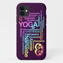 Sanskritのパステル調の虹のヨガの位置