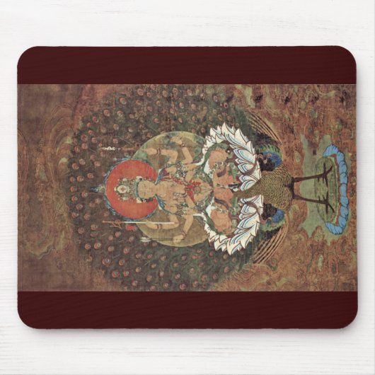 Sanskrit孔雀王: Mayuraraja マウスパッド (正面)