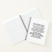 Sanskrit Mantra For Peace ノートブック (内部)