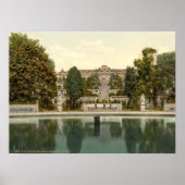 Sanssouci Palace, Potsdam, Berlin, Germany ポスター (正面)