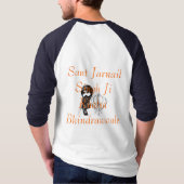 Sant Jarnail Singh Ji Khalsa Bhindranwale Tシャツ (裏面)