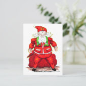SANTAすごい by Charis Dondeli シーズンポストカード (スタンド正面)