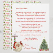 Santaの親書Your Child North Pole (正面/裏面)