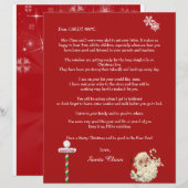 Santaの親書Your Child North Pole (正面/裏面)