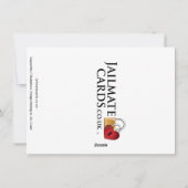 Santaの送信 – クリスマスカードホリデーカード シーズンカード (裏面)