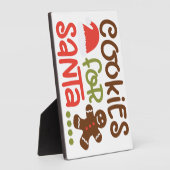 SantaのCookie フォトプラーク (側面)