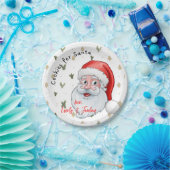 SantaのCookie ペーパープレート (パーティー)