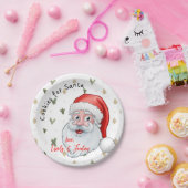 SantaのCookie ペーパープレート (パーティー)
