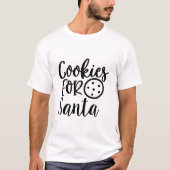 SantaのCookie Tシャツ (正面)