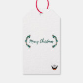 Santaはあなたのブラウザの履歴を見た ギフトタグ (裏面)