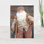 SANTAはJINGLE ON/HO HO HOが欲しいと願っている シーズンカード (正面)
