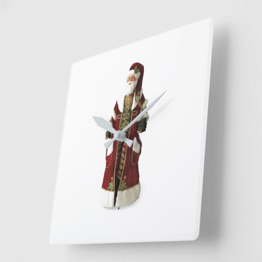 **SANTAヴィンテージ·スタイル**時計 スクエア壁時計 (傾斜)