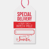 SANTA公式お届け特別な休日ギフト ギフトタグ (正面)