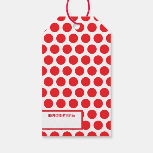 SANTA公式お届け特別な休日ギフト ギフトタグ (裏面)