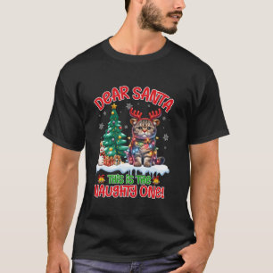 Santa親愛これはスコティいけなッシュの1つ折りのC Tシャツ